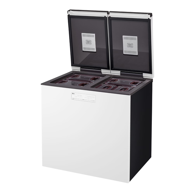 디오스 오브제컬렉션 김치톡톡 뚜껑형 김치 냉장고 Z225MQQ151 (217L, 메탈, 에센스 화이트, 1등급)