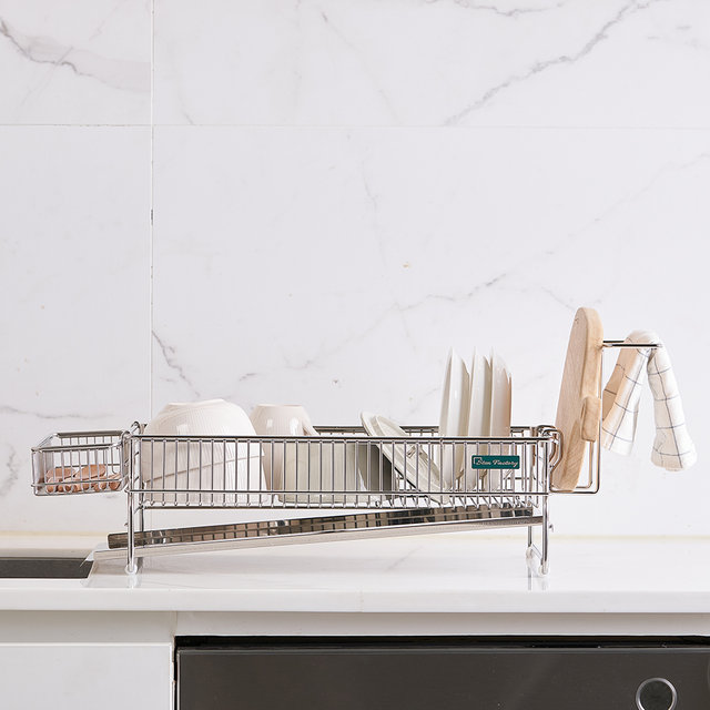 올스텐 304 프리미엄 식기건조대 1단 + 멀티바스켓