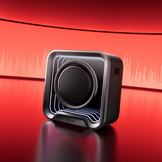[EDIFIER][국내공식]에디파이어 QS20 블랙 포터블 블루투스 스피커 6W