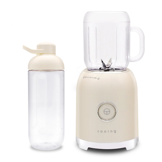 소형믹서기 BLD-250 크림 블렌더 가정용 휴대용 이유식 과일