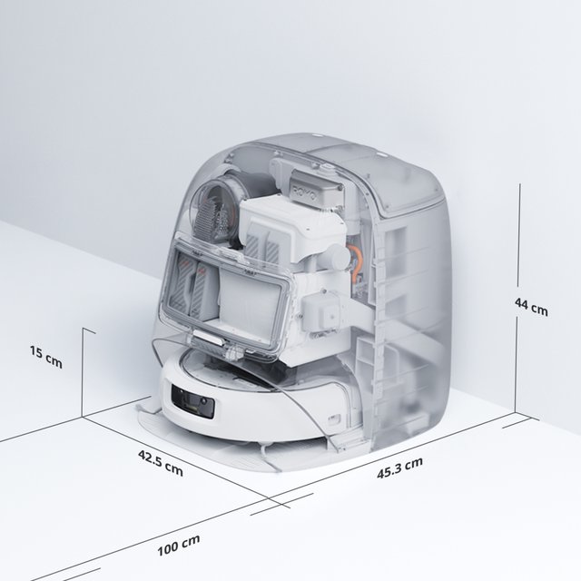 DJI ROMO 로모 로봇청소기 P (물탱크 버전+액세서리 키트 증정)