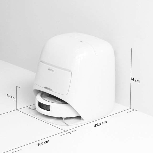 DJI ROMO 로모 로봇청소기 A (물탱크 버전+액세서리 키트 증정)