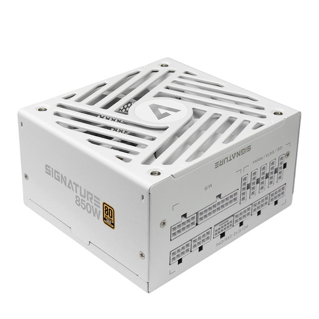  AONE 시그니처 850W 80PLUS GOLD 풀모듈러 ATX 3.1 (PCIE 5.1) 화이트