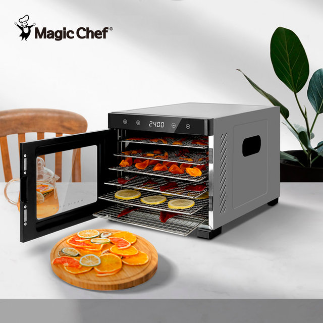 매직쉐프 프리미엄 6단 올스텐 대용량 식품건조기 저소음 다이어트 반려동물 간식 야채 과일 말리기 MEFD-K306S