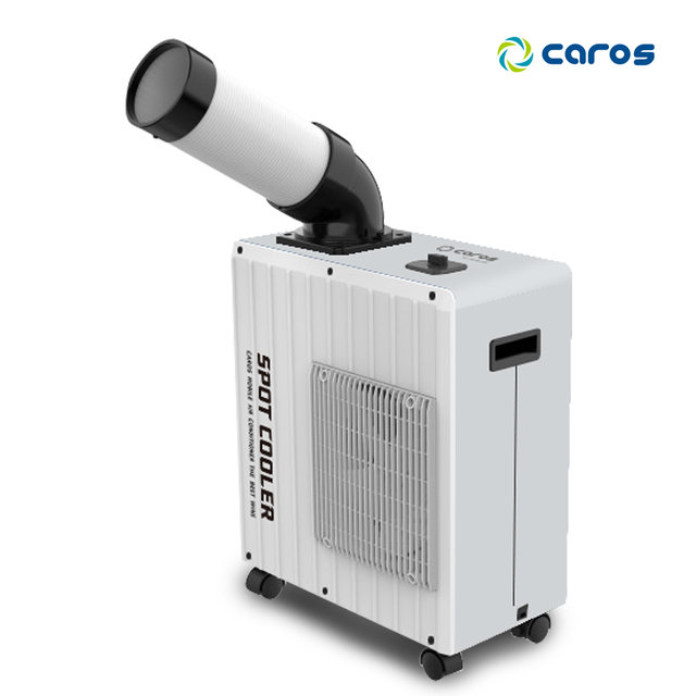 캐로스 실외기 없는 이동식 산업용에어컨 미니 코끼리 1구 야외 주방 캠핑 CPC-F2200G