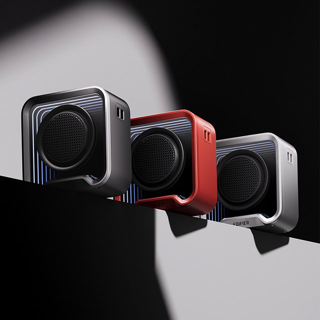 [EDIFIER][국내정품]에디파이어 QS20 포터블 블루투스 스피커 - 실버/블랙/레드
