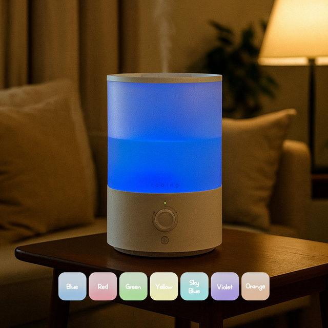 초음파 가습기 HD-035W 미니 사무실 탁상용 대용량