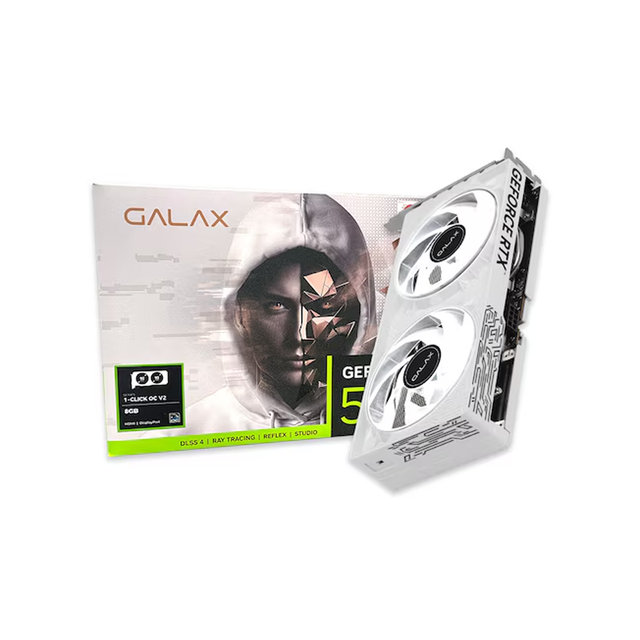 갤럭시 GALAX 지포스 RTX 5060 WHITE OC V2 D7 8GB--
