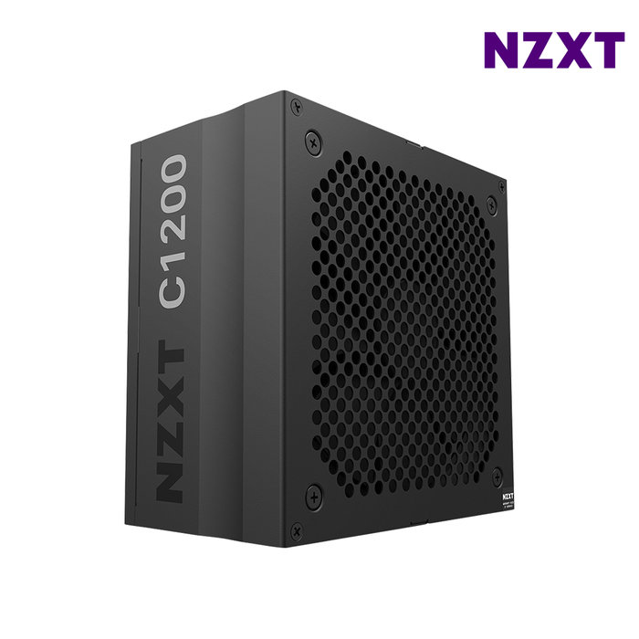 NZXT NZXT C1200 80PLUS GOLD ATX3.0 블랙 파워 1200W 파워서플라이 최종 277,100