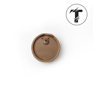 탭앤탭 멀티탭악세서리 곰돌이 안전커버 콘센트 커버 브라운 10개입