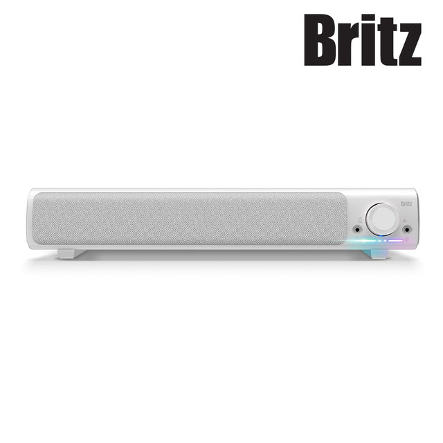 10%카드할인 혜택가 22,410 브리츠 BZ-SL9 스피커 사운드바 컴퓨터 데스크탑 PC 모니터 게이밍 PC방 유선 USB 2채널 블랙/화이트