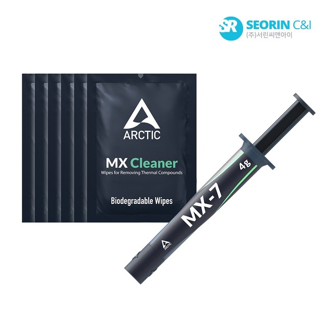 [서린공식] ARCTIC MX-7 서린 클리너/4g