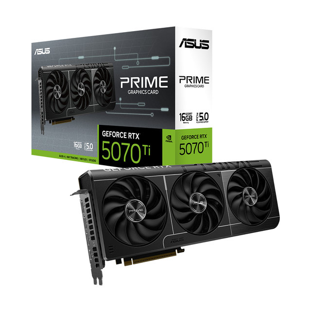 ASUS PRIME 지포스 RTX 5070 Ti D7 16GB 대원씨티에스_VGA