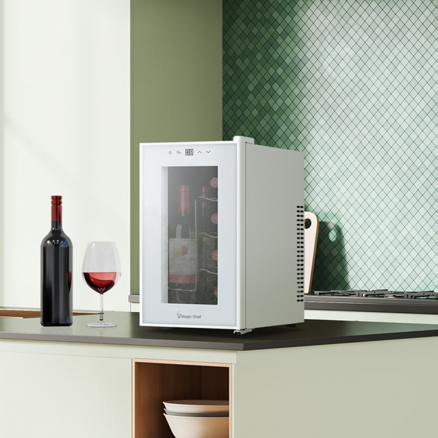 매직쉐프 와인셀러 가정용 카페 술 와인냉장고 저장고 미니 소형 8병 와이너리 대용량 저소음