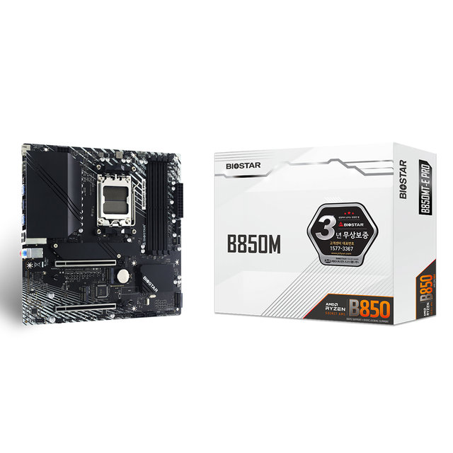 BIOSTAR B850MT-E PRO 제이씨현_메인보드