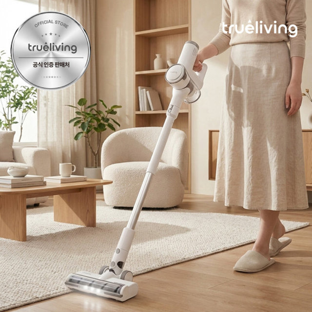 트루리빙 BLDC 슬림 무선 진공청소기 + 충전 거치대 세트 TL-STD2600BL