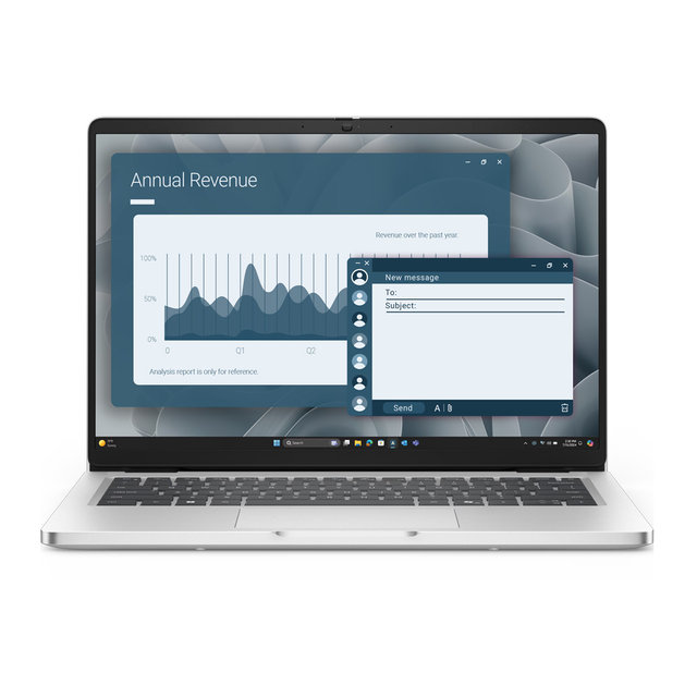 Dell Pro 14인치 노트북  PC14255-WP04KR 라이젠 AI5 PRO 340 FHD 16GB 512GB Win11 Pro 대학생 사무용 교육용 Copilot+