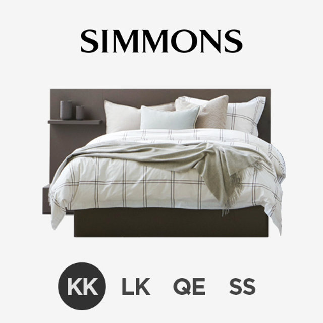 [시몬스] D2178A. 뷰티레스트 퓨전. 킹오브킹 침대