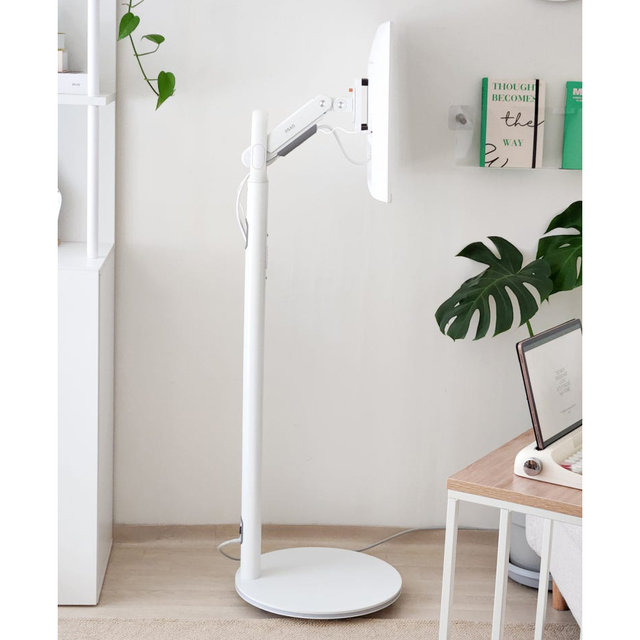 엔텐바이미 관절형 삼탠바이미 화이트 세트 QLED 81cm FHD 이동식 TV 중소바이미