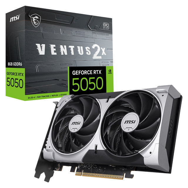 MSI 지포스 RTX 5050 벤투스 2X OC D6 8GB_VGA