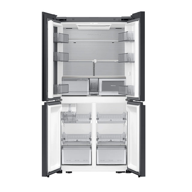  Bespoke AI 하이브리드 키친핏맥스 4도어 RM80F64L2X [611L, 화이트]