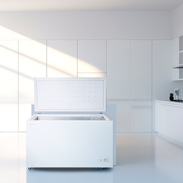 냉동고 FR-400CW 미니 소형 가정용 원룸 다목적 음쓰
