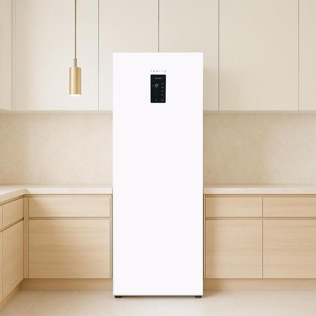 쿠잉 스탠드형 김치냉장고 K120SHB 화이트 슬림 소형 미니 