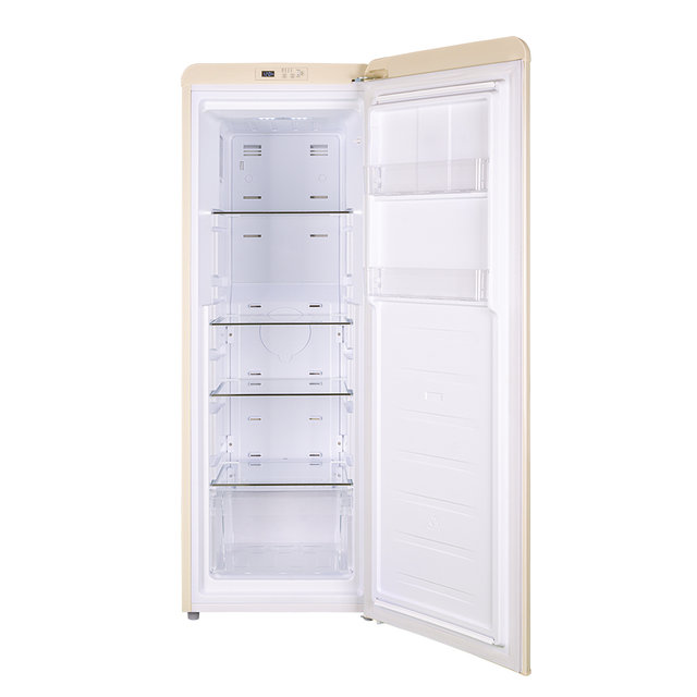 레트로 김치냉장고 REF-K150SC 스탠드형 소형 미니 작은 온도 냉장 냉동 겸용