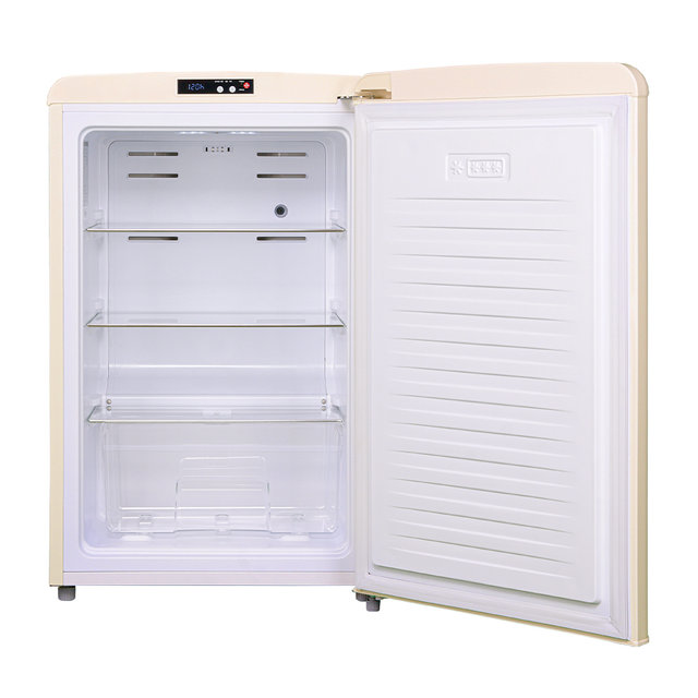 레트로 김치냉장고 REF-K100SC 스탠드형 소형 미니 작은 온도 냉장 냉동 겸용