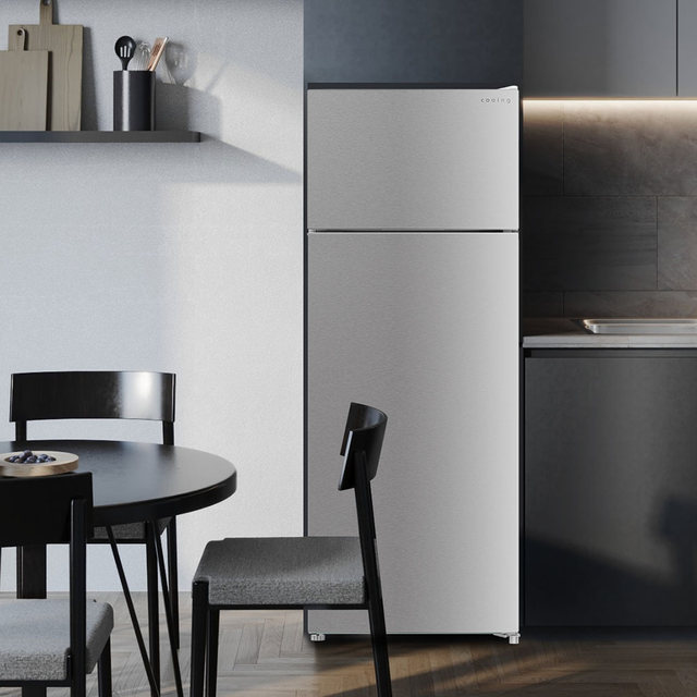 소형냉장고 REF-D212 실버 미니 원룸 사무실 신혼 슬림