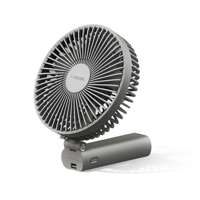 루메나 빅팬 휴대용 탁상용 폴더블 선풍기 FAN PRO MAX [그레이]