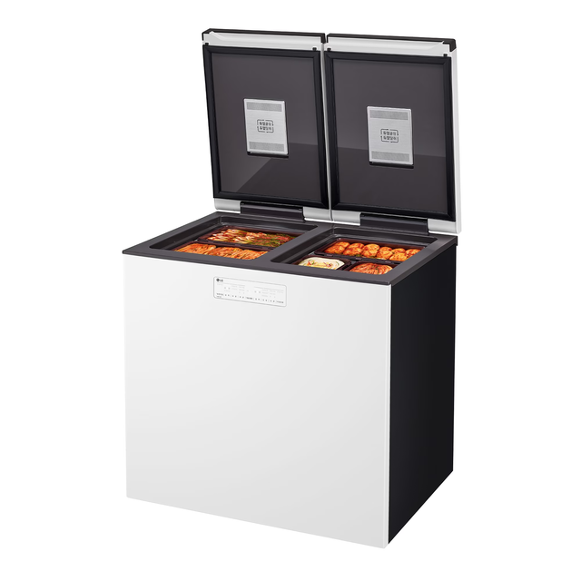 [임직원]디오스 오브제컬렉션 김치톡톡 뚜껑형 김치 냉장고 Z225MQQ151 (217L, 메탈, 에센스 화이트, 1등급)