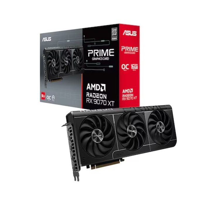 ASUS ASUS PRIME 라데온 RX 9070 XT OC D6 16GB 대원씨티에스