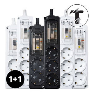 [15~18일 단3일간!] 1+1 국산 고용량 멀티탭 누전차단 대형가전용 멀티탭 특가전