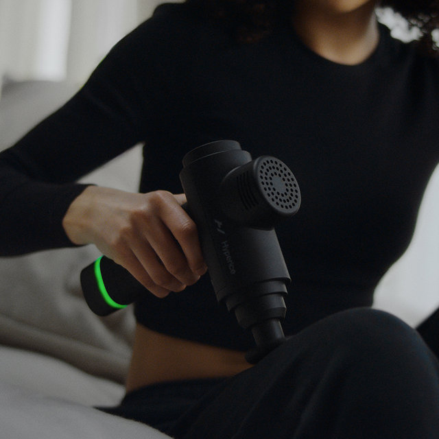 하이퍼아이스 하이퍼볼트2 블랙 스포츠 마사지건 Hypervolt2 Black