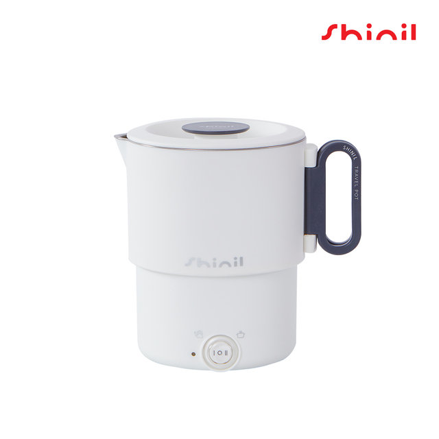 신일 휴대용 포터블 접이식 스테인리스 전기포트 캠핑용