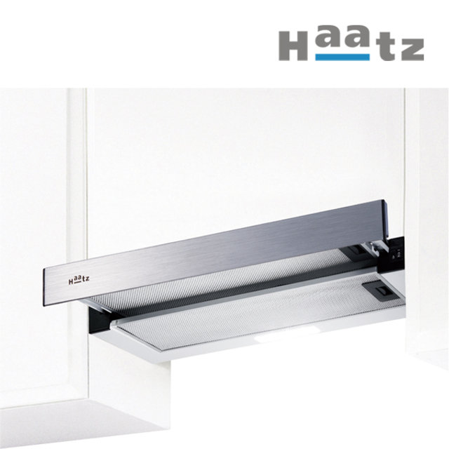 [전국설치] 하츠 슬림 블랙 슬라이드 환풍기 주방 레인지 후드 교체 600장 G60BL