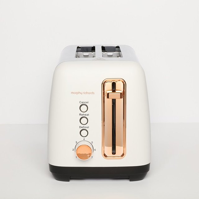 [상급 / 죽전점] (진열)모피리처드 토스터 엑센트 화이트 MR-220026 (J)MR-220026