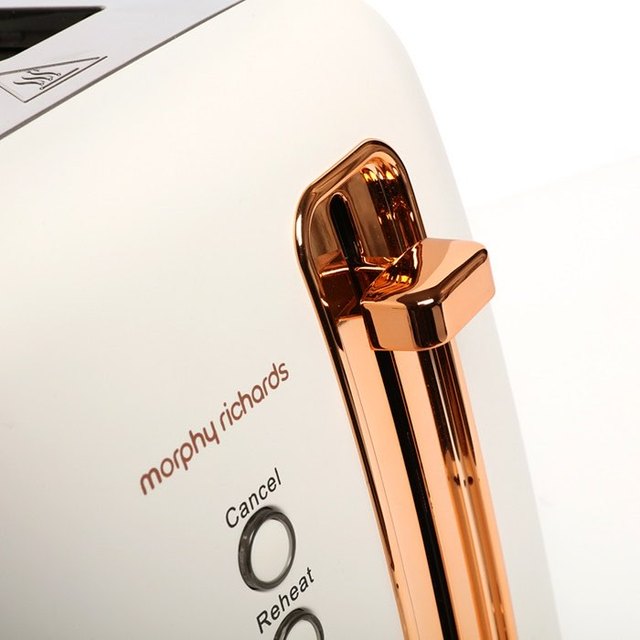 [상급 / 죽전점] (진열)모피리처드 토스터 엑센트 화이트 MR-220026 (J)MR-220026