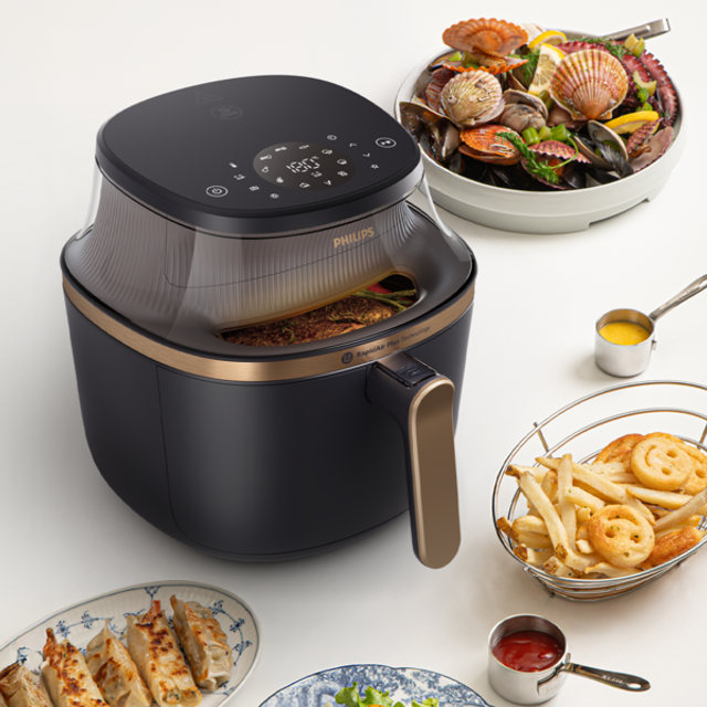 [중급 / 울산대점] 진열_ [필립스]  상단 투명창 에어프라이어 7.2L_NA342/00 (J)NA-342