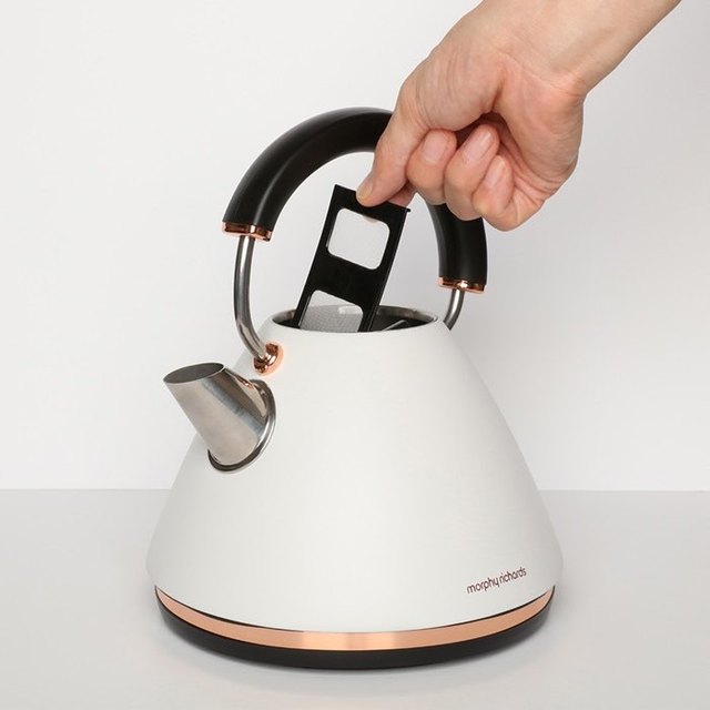 [최상급 / 울산점] (진열)모피리처드 전기포트 엑센트 화이트 MR-102026 (J)MR-102026