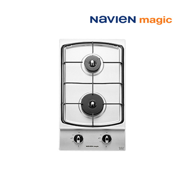 [전국설치] 나비엔매직 빌트인 2구 가스레인지 쿡탑 전기식 265x485 GRB-1002