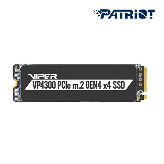 PATRIOT 패트리어트 VIPER VP4300 1TB M.2 NVMe 히트싱크 SSD (TLC/DRAM/GEN4)