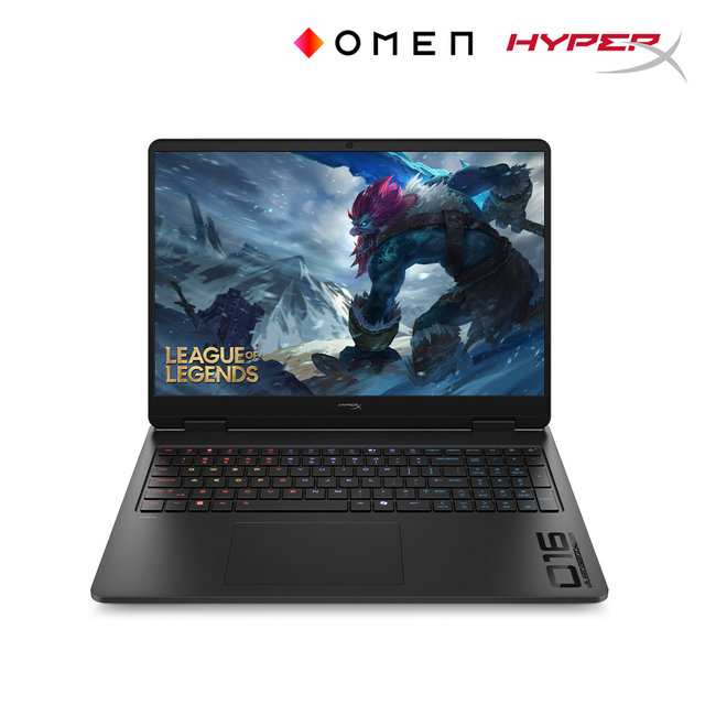 [최종228만/한컴/3년AS] HP 하이퍼엑스 오멘 16  AMD AI7 450/RTX5060/24GB/DOS 게이밍 게임용 가성비 영상편집용 OMEN 노트북