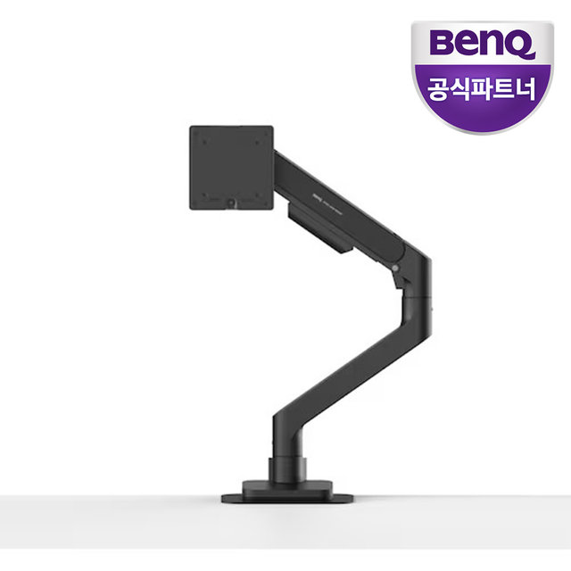 12%카드할인 혜택가 131,120 총판 벤큐 BSH01 싱글 모니터암 고중량 360도 회전 모니터 거치대 받침대 블랙