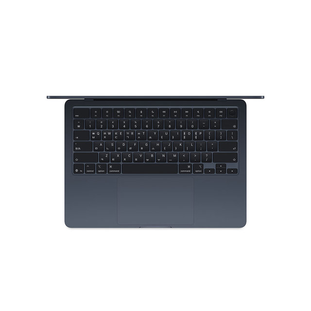 맥북에어 13 M5, 10코어 CPU, 10코어 GPU, 24GB RAM, 1TB SSD - 미드나이트 [MDHG4KH/A]