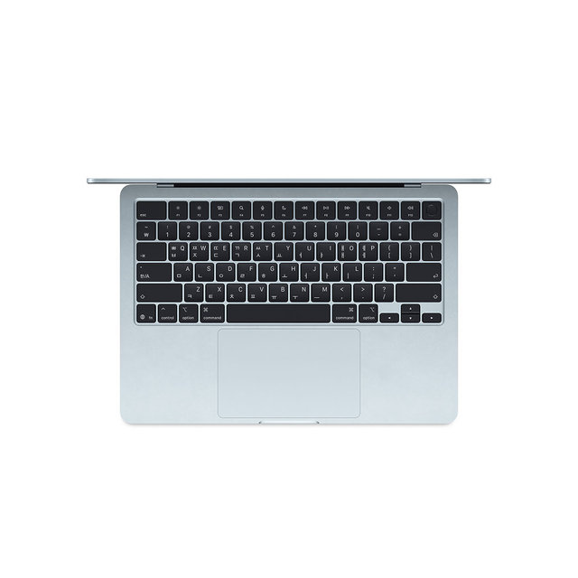 맥북에어 13 M5, 10코어 CPU, 10코어 GPU, 16GB RAM, 1TB SSD - 스카이 블루 [MDHJ4KH/A]