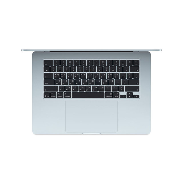 맥북에어 15 M5, 10코어 CPU, 10코어 GPU, 24GB RAM, 1TB SSD - 스카이 블루 [MDVU4KH/A]