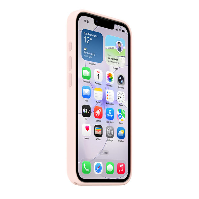 Magsafe형 아이폰 17e 실리콘 케이스 - 소프트 핑크 [MHWJ4FE/A]