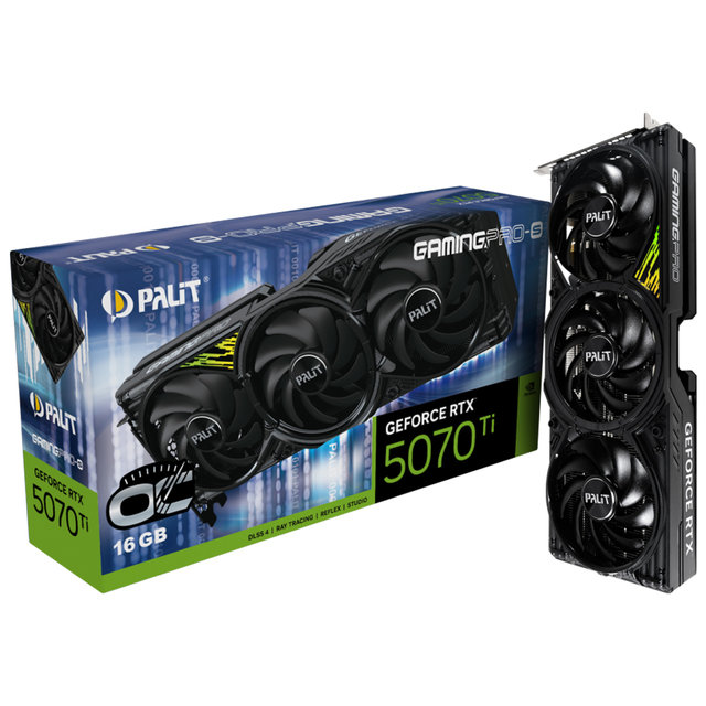  [온라인 공식] PALIT 지포스 RTX 5070 Ti GAMINGPRO-S OC D7 16GB 이엠텍